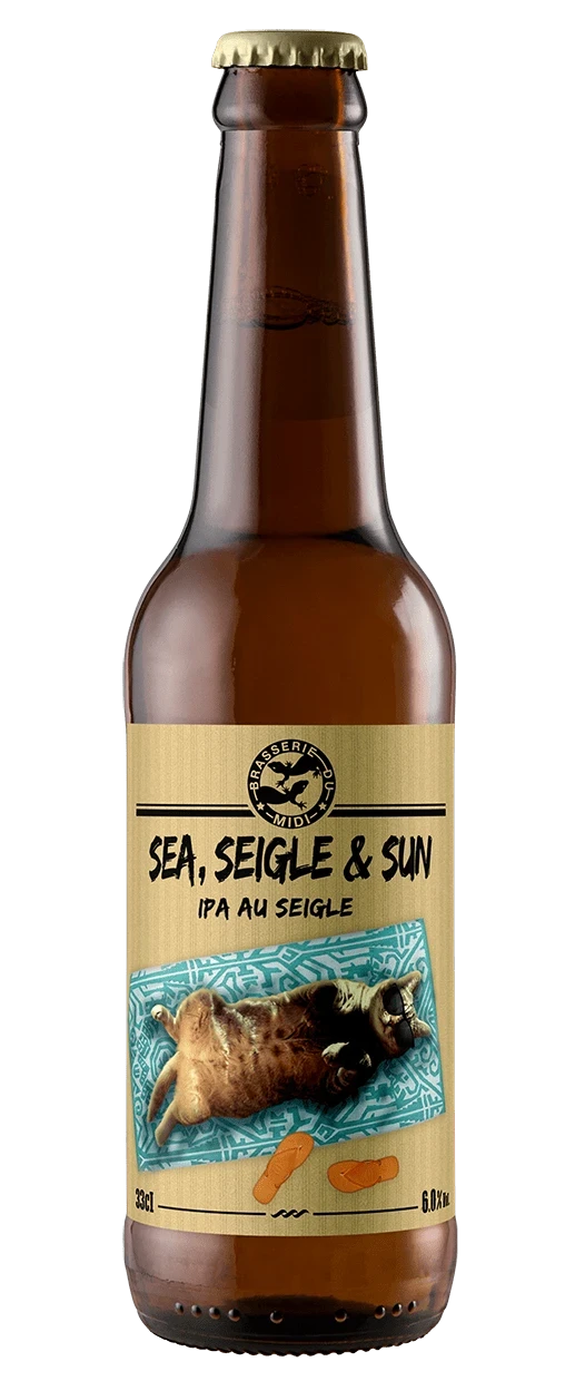 Bière Sea Seigle & Sun de La Brasserie du Midi